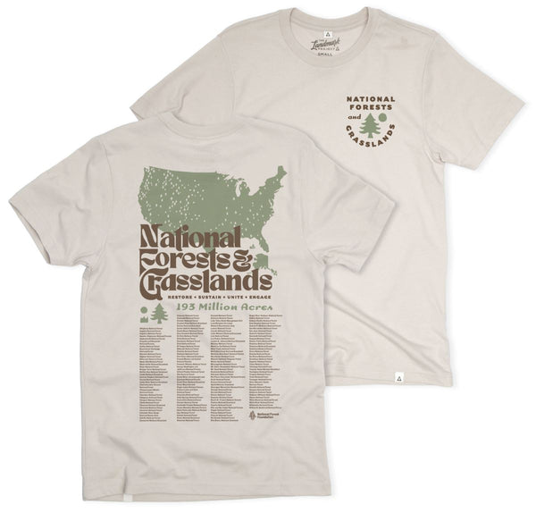 Landmark Project: Nat'l Forests & Grasslands Tee T-shirt The Landmark Project S Dune 
