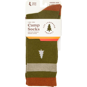 Landmark Project Out-of-Doors Club Socks: Olive The Landmark Project S/M 