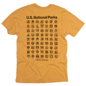 Landmark Project U.S. Parks Pocket Tee T-shirt The Landmark Project 