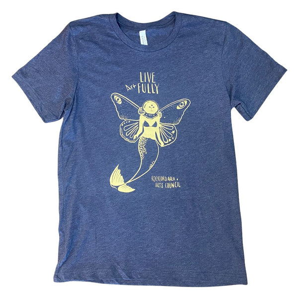 Live Artfully: Jenny Matthews RAAC T-Shirt v1 T-shirt Bella + Canvas 