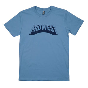 Midwest Arch Tee T-shirt AS Colour S Carolina Blue 