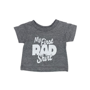 My First RAD Shirt: Grey (WASH FIRST) Kid + Baby Allmade 3-6M Limited Edition: Aluminum Grey 