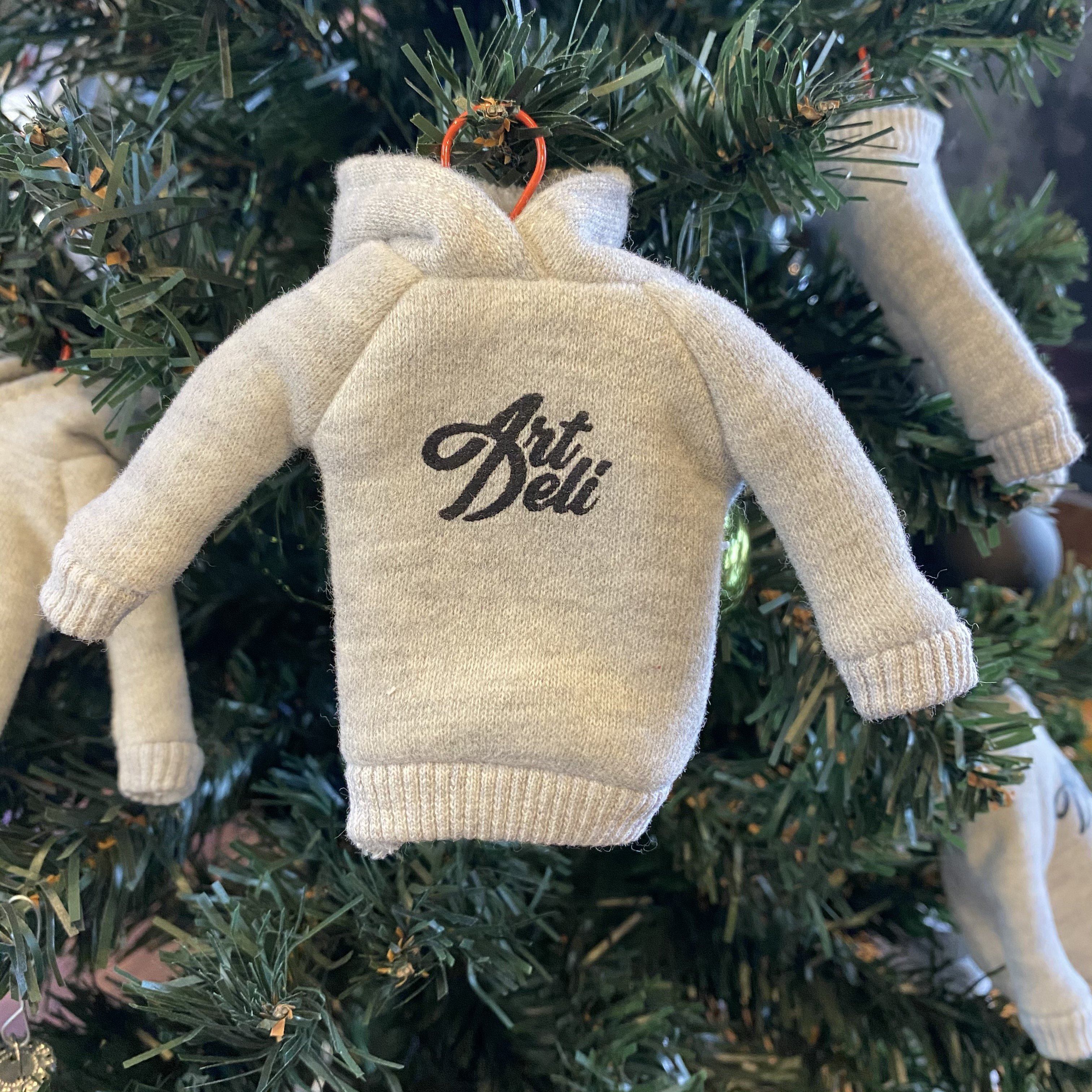 Sweatshirt Christmas Ornaments – Rockford Art Deli