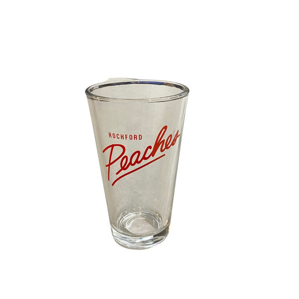 Pint Glass Drinkware Rockford Art Deli Rockford Peaches 