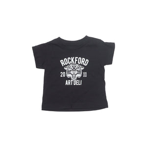 Rockford Art Deli 'ROCKFORD' Graphic T-Shirt Size Unisex Medium  NEW