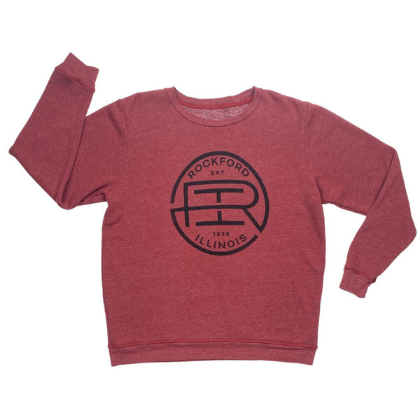 RFD IL Badge Crewneck Sweatshirt Crewneck Sweatshirt US Blanks S 