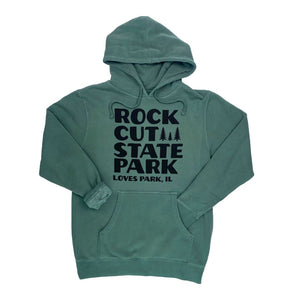 Rock Cut State Park Hoodie T-shirt Comfort Colors 