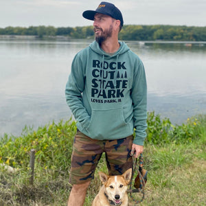 Rock Cut State Park Hoodie T-shirt Comfort Colors 