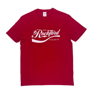 Rockford Cola Tee T-shirt Allmade XS Revolution Red 