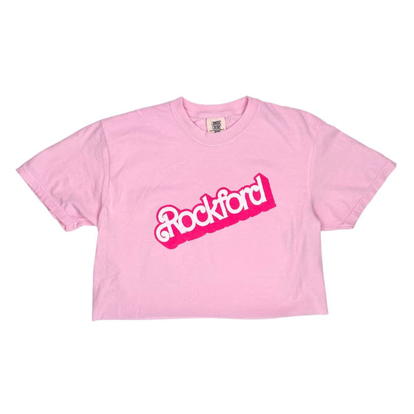 Rockford Doll Cropped Tee T-shirt Comfort Colors S Blossom 