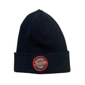 Rockford Peaches Patch Beanie Hat Rockford Art Deli O/S Black 