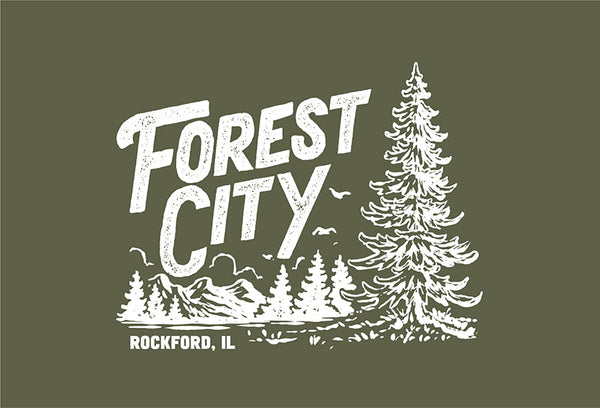 Rockford Postcards Postcards Rockford Art Deli Forest City Pine 