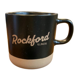 Rockford Script Ceramic Mug Drinkware Meridian Santos Rockford Script 