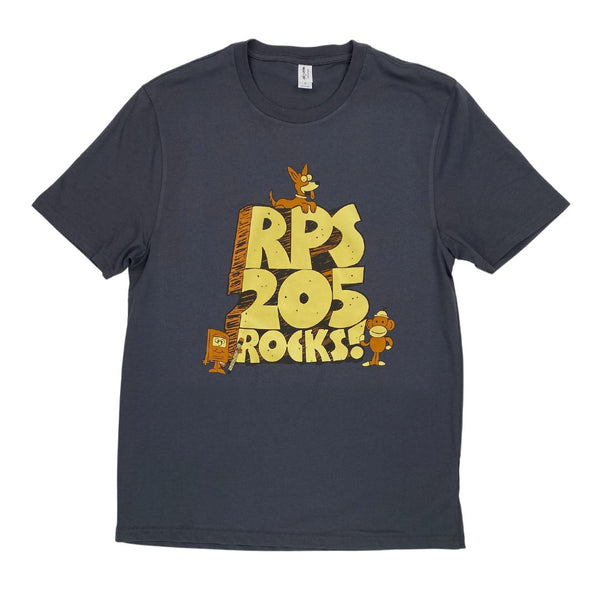 RPS 205 Rocks! Tee T-shirt Allmade XS Terrain Grey 