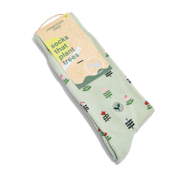 Socks that Plant Trees (Pale Green) Socks Conscious Step Small 