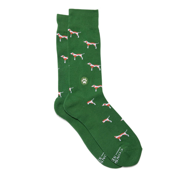Socks that Save Dogs (Green) Socks Conscious Step Small 