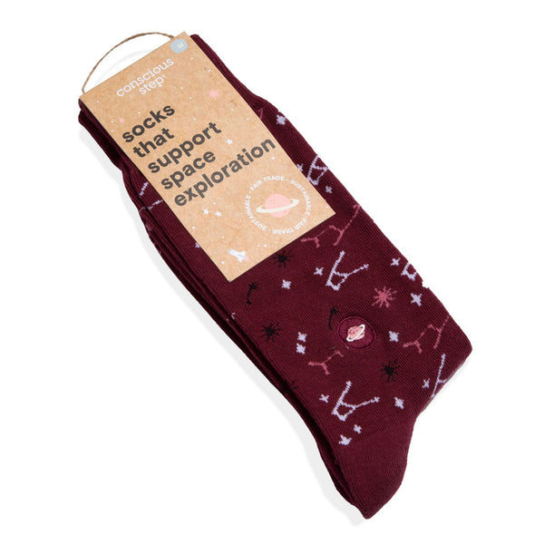 Socks that Support Space Exploration (Constellations) Socks Conscious Step Small 