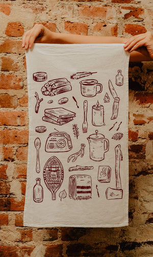 The Home Tea Towel accessory Moore Collection 
