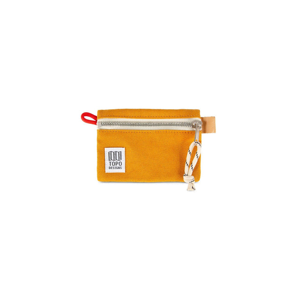 TOPO Accessory Bags - Canvas Bags Topo Micro Mustard 