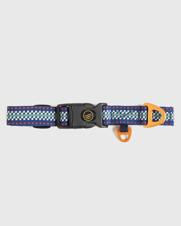 Woven Dog Collar Dog United By Blue NAVY 